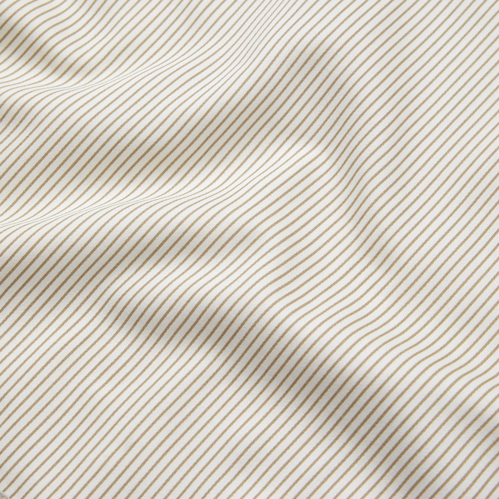 Sengetøj, Baby, 70x100cm - GOTS Classic Stripes Camel