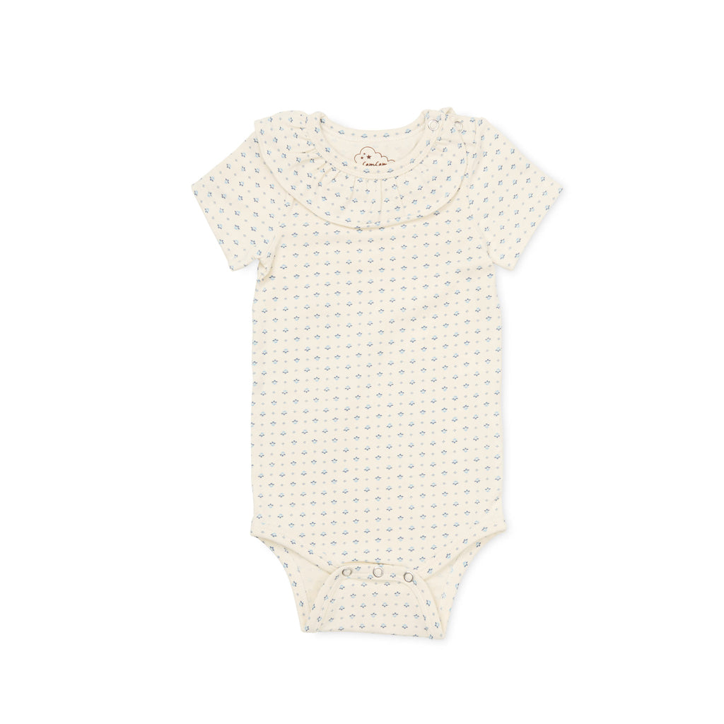 Kortærmet Body Olivia - GOTS - Capri
