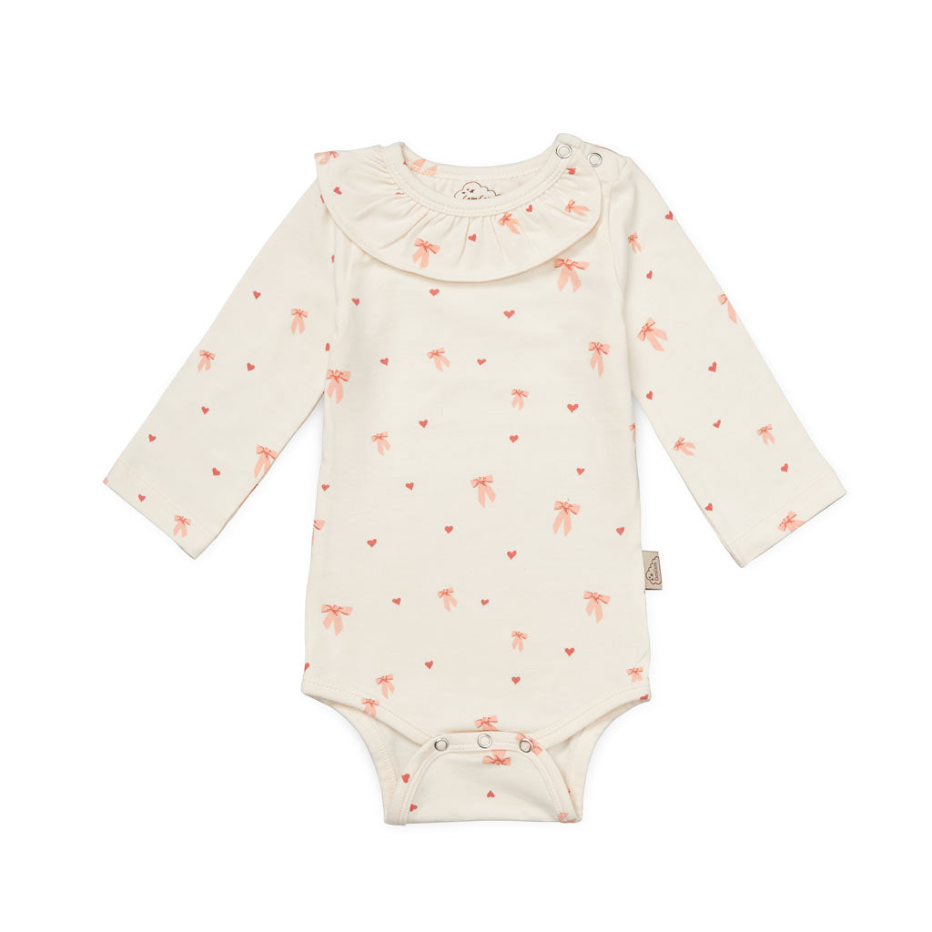Langærmet Body Holly - GOTS - Bows