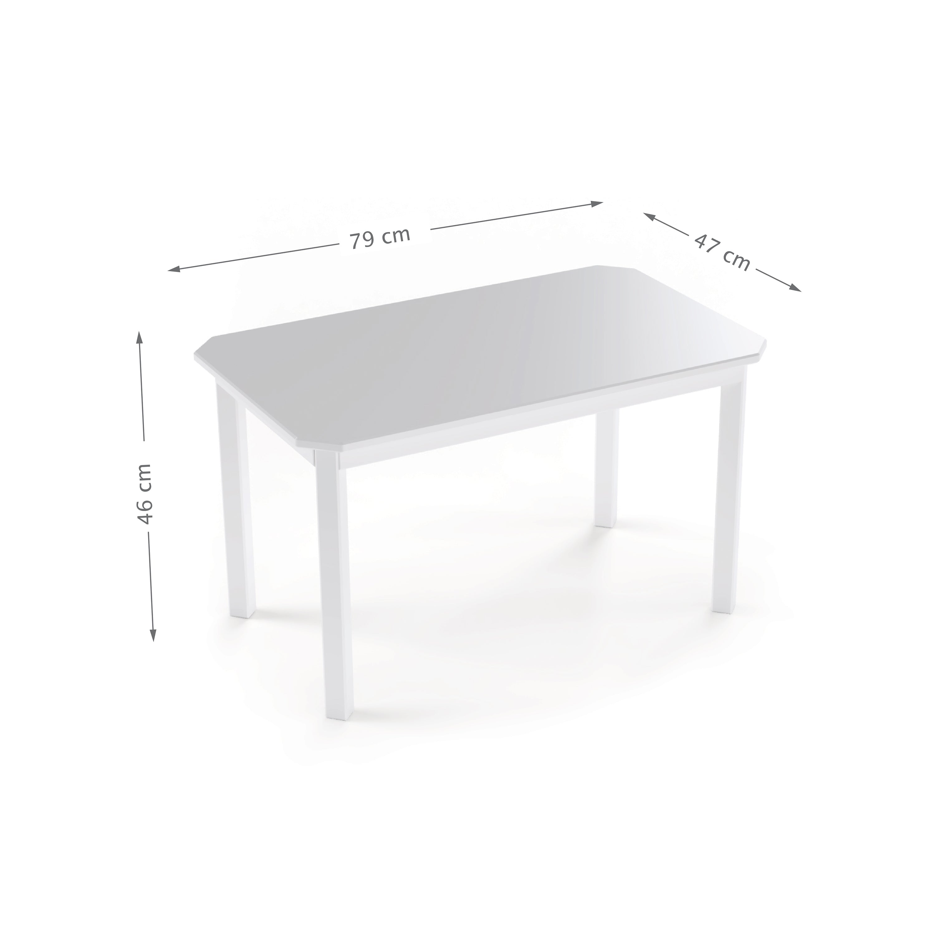Harlequin Børnebord - White