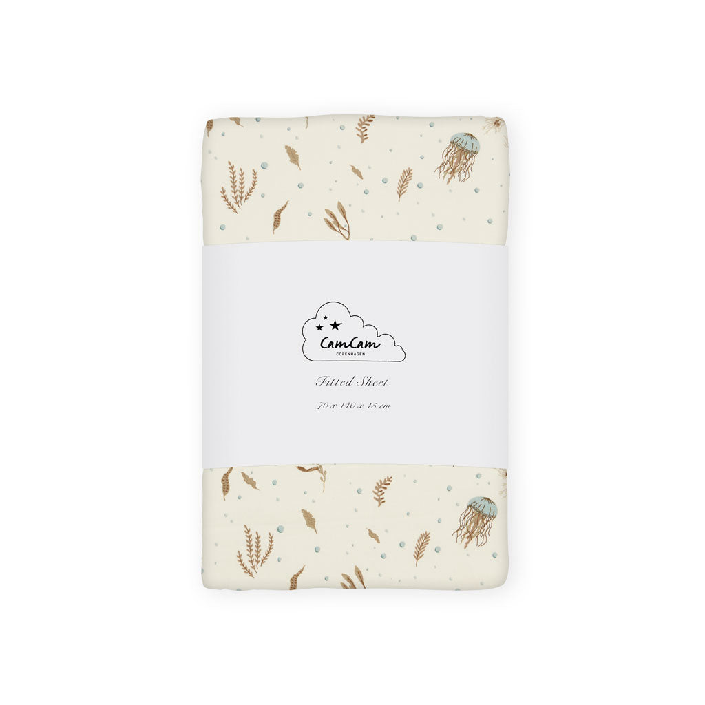 Formsyet Lagen 70x140x15cm - GOTS - Sea Garden