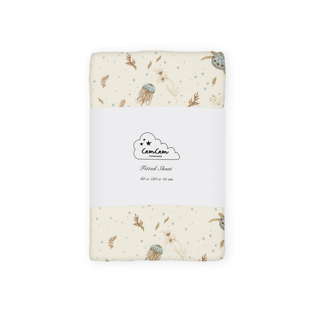 Lagen, Formsyet, 60x120x15cm - GOTS - Sea Garden
