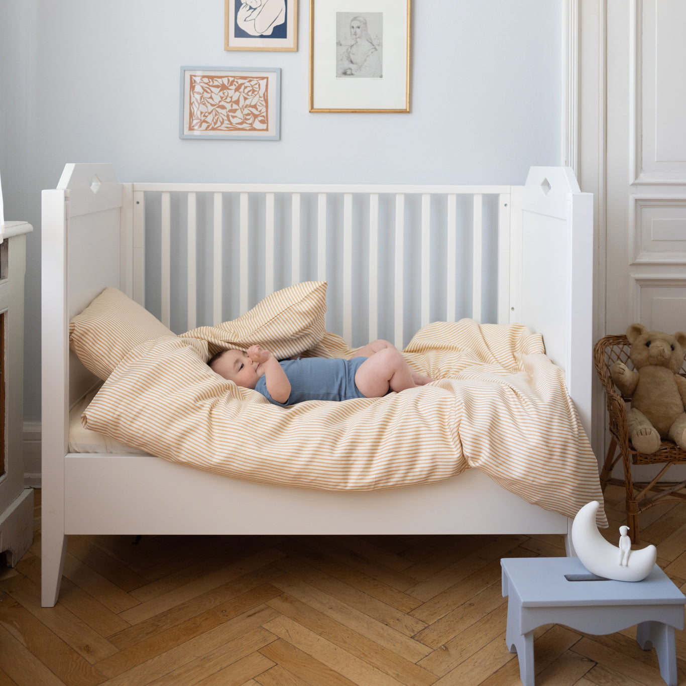 Sengetøj, Baby, 70x100cm - GOTS - Oatfield