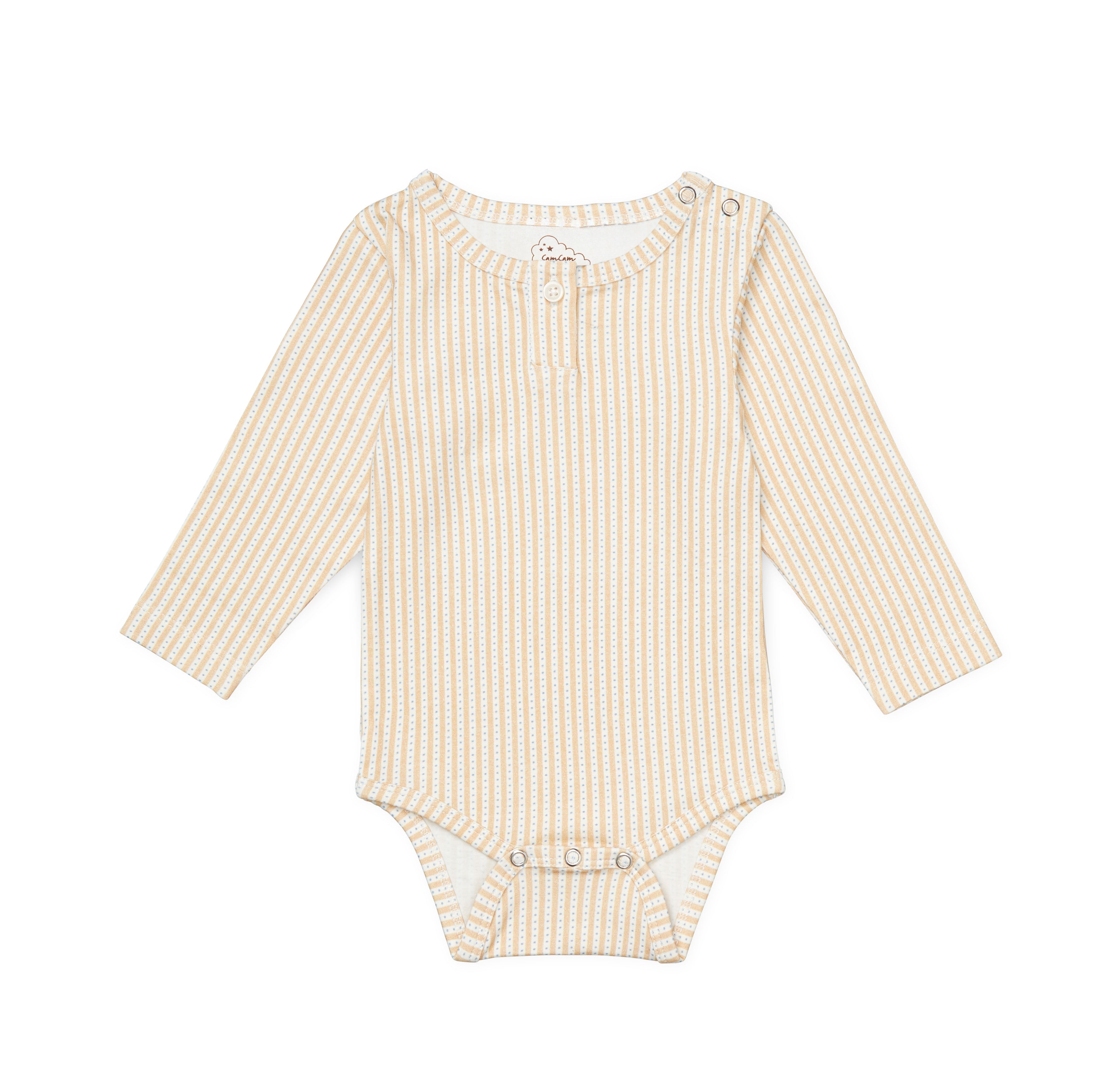 Langærmet Body William - GOTS - Oatfield