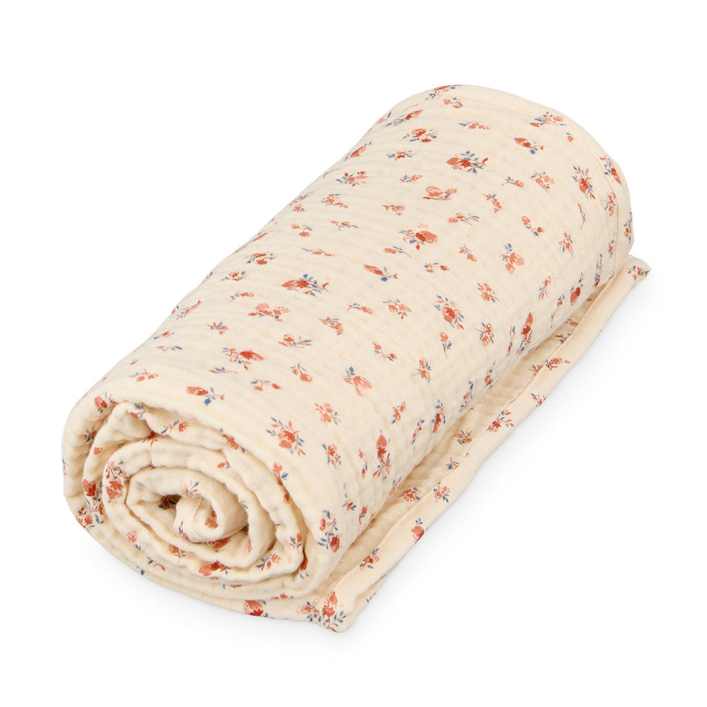 Muslin Babytæppe - GOTS - Berries