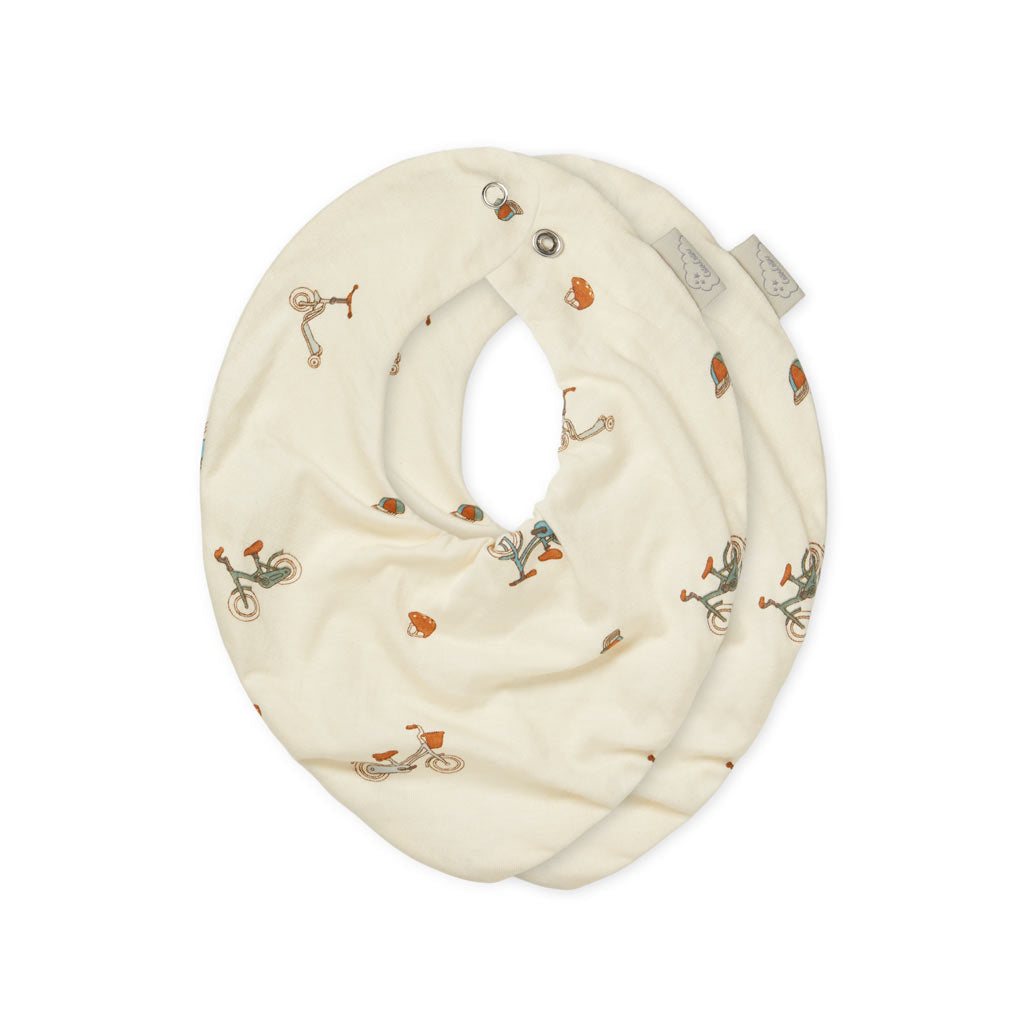 Bandana Savlesmæk, 2-pak - GOTS - Bicycles