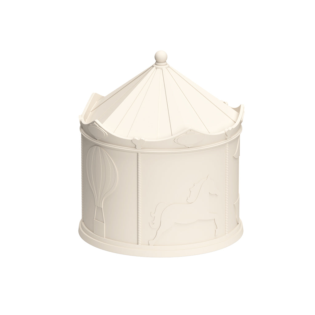 Carousel Night Light, Off-White