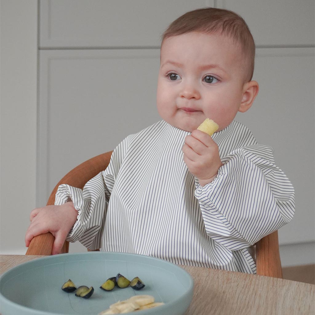 Hagesmæk med Ærmer - Classic Stripes Blue