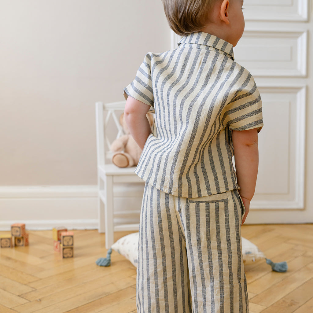 Vilde Bukser - GOTS - Summer Stripes