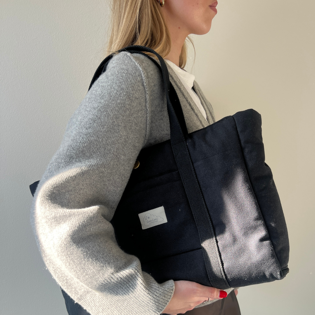 Foldbar Pusletaske - OCS - Black