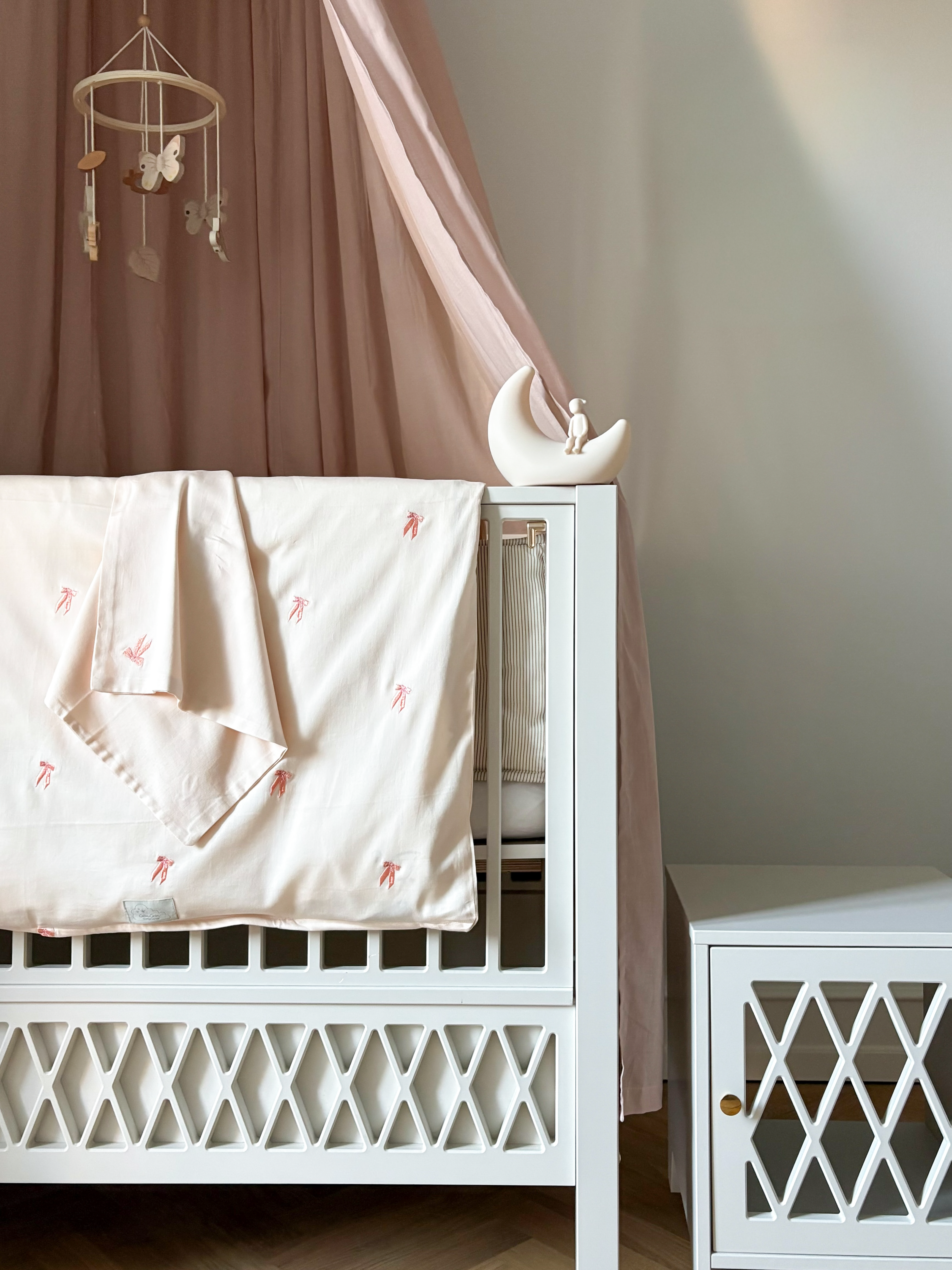 Harlekin Babyseng, 60x120cm - Hvid