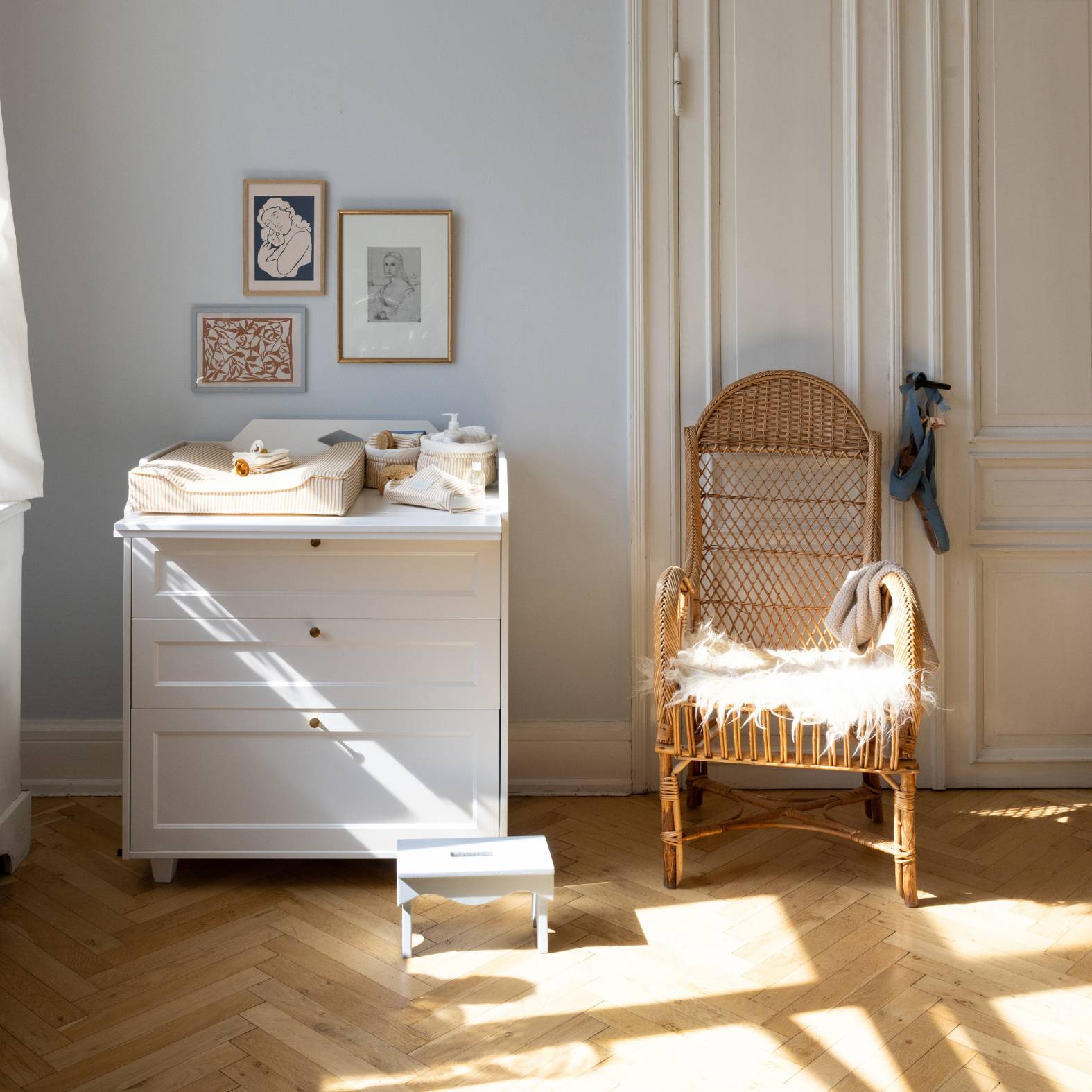 Luca Puslekommode - Hvid