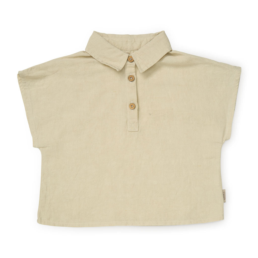 Julian Skjorte - GOTS - Beige Linen