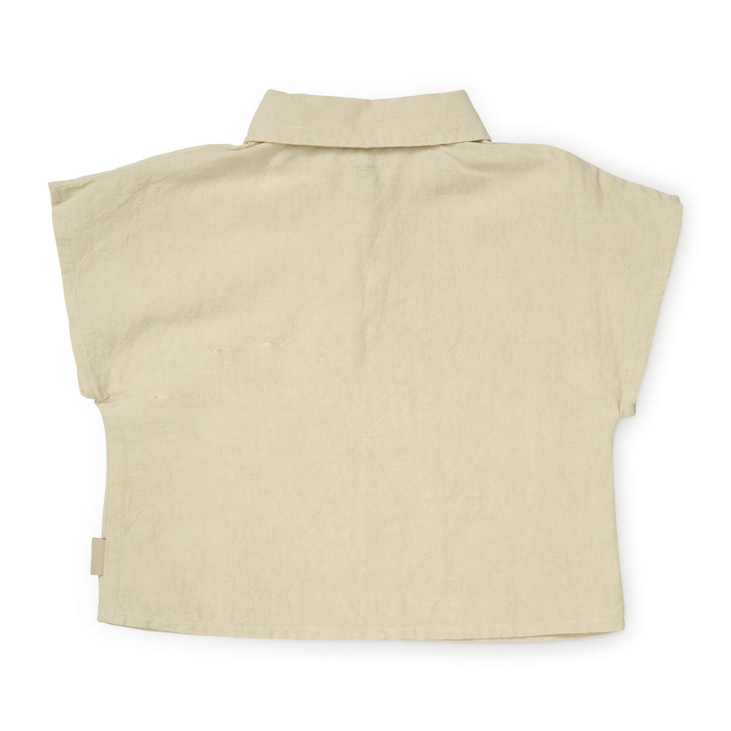 Julian Skjorte - GOTS - Beige Linen
