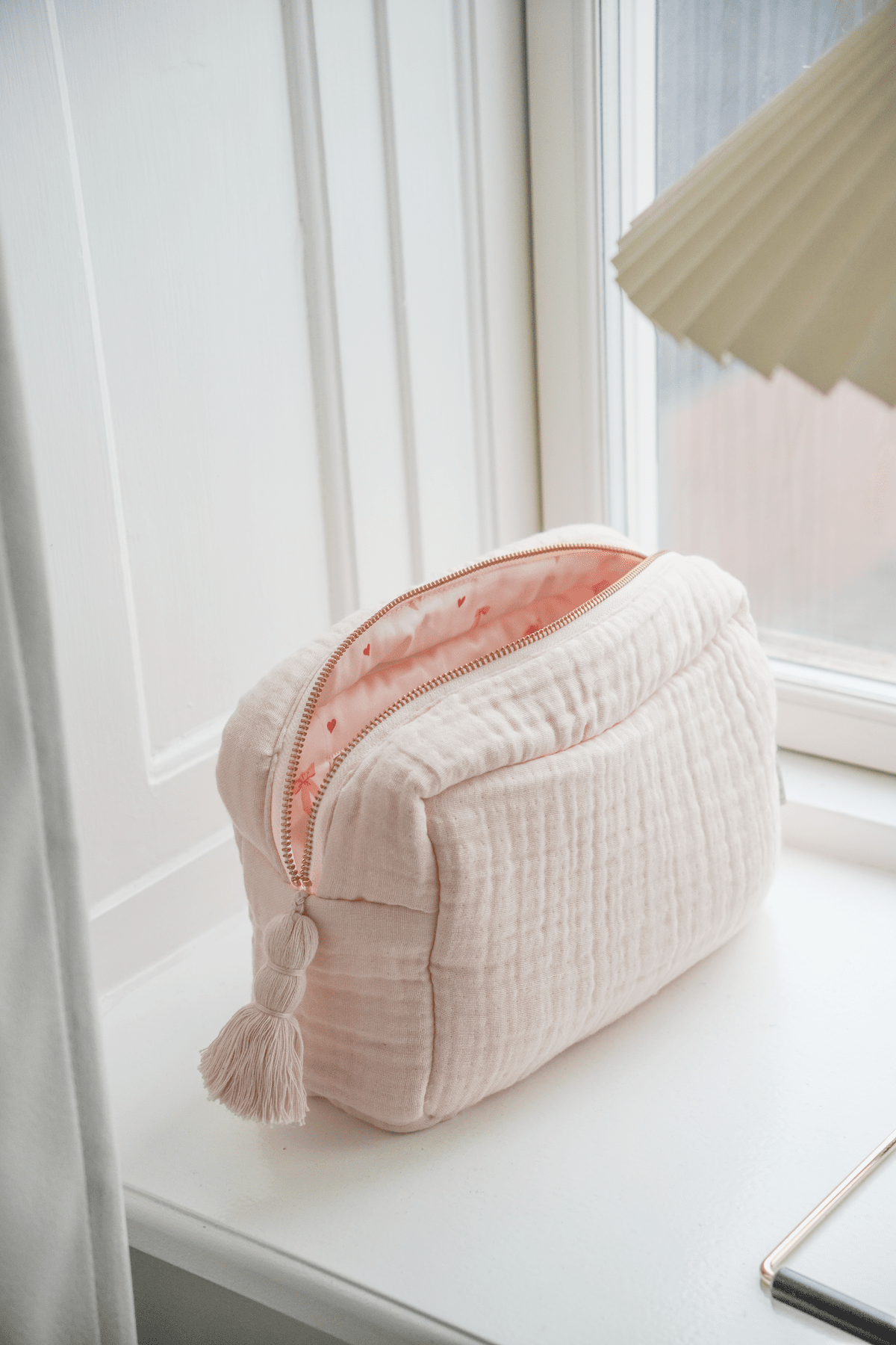 Muslin Toilettaske - OCS - Shell