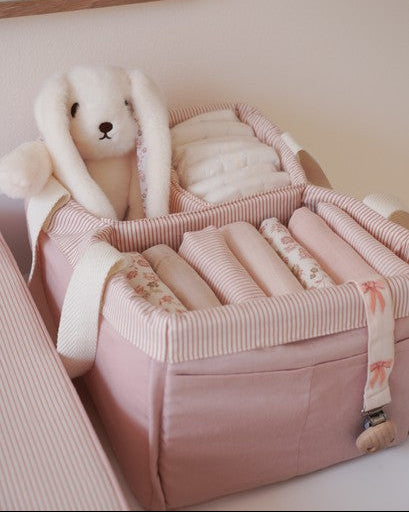 Pusleopbevaring - OCS - Classic Stripes Rose