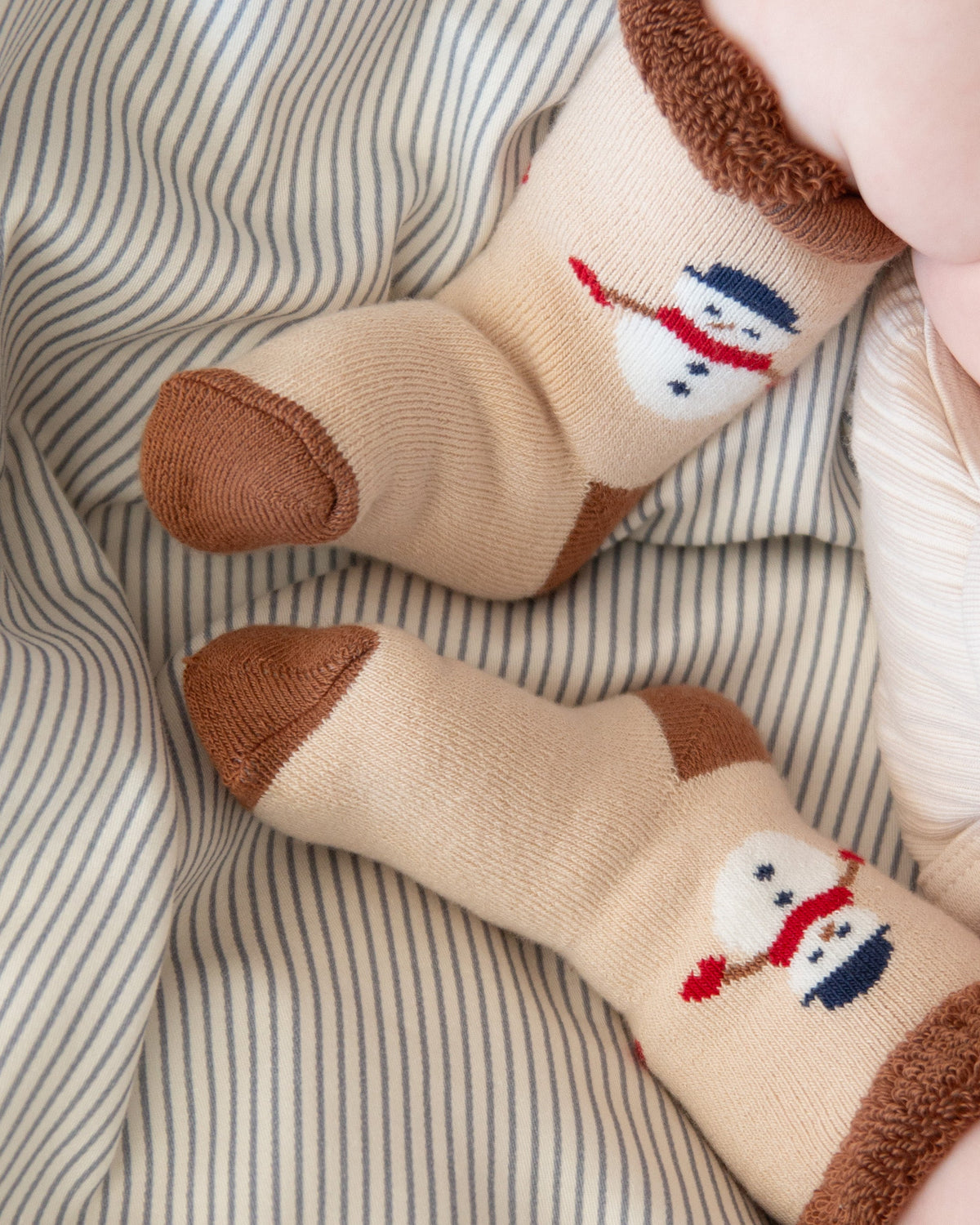 Frottéstrømper Safi, 13-15 - Snowman - 3 Pack