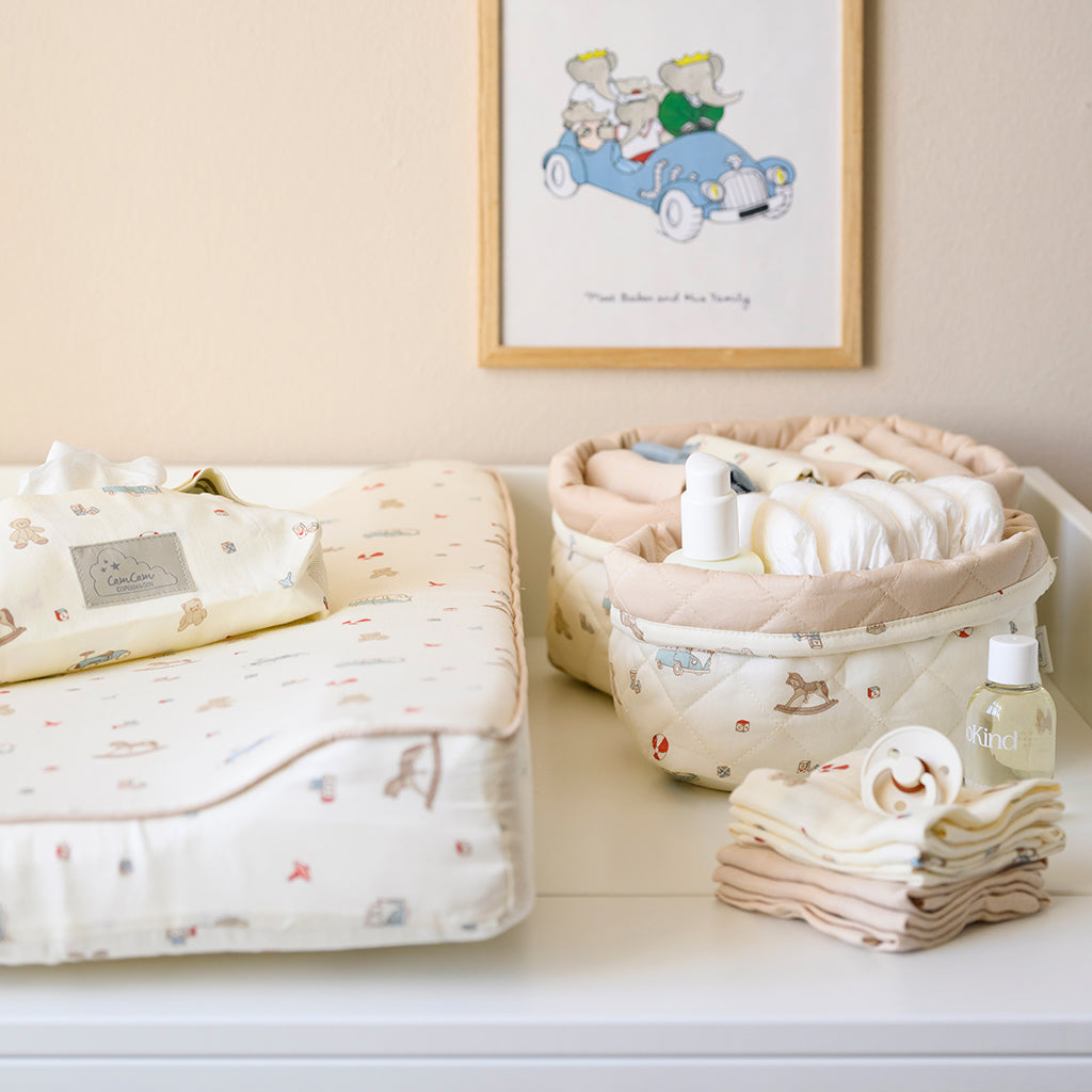 Stofble, 3-pak - GOTS - Vintage Toys