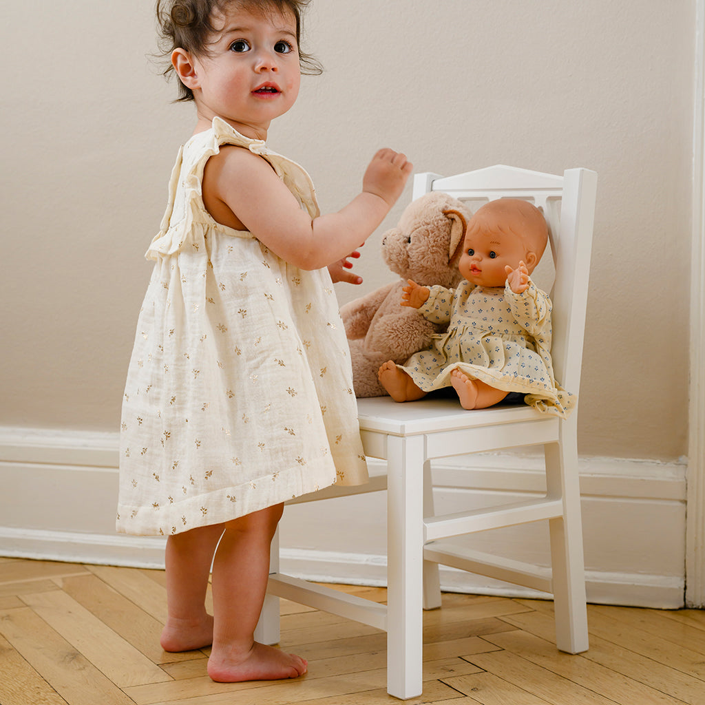 Harlekin Børnestol - Hvid