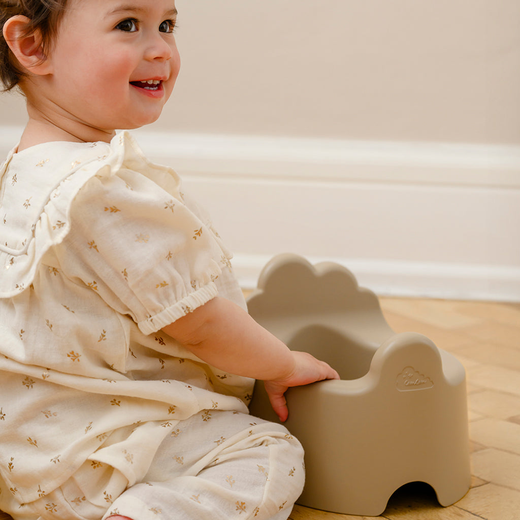 Vilde Bukser - GOTS - Gold Flower