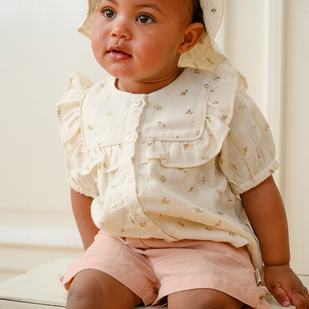 Noa Shorts - GOTS - Coral