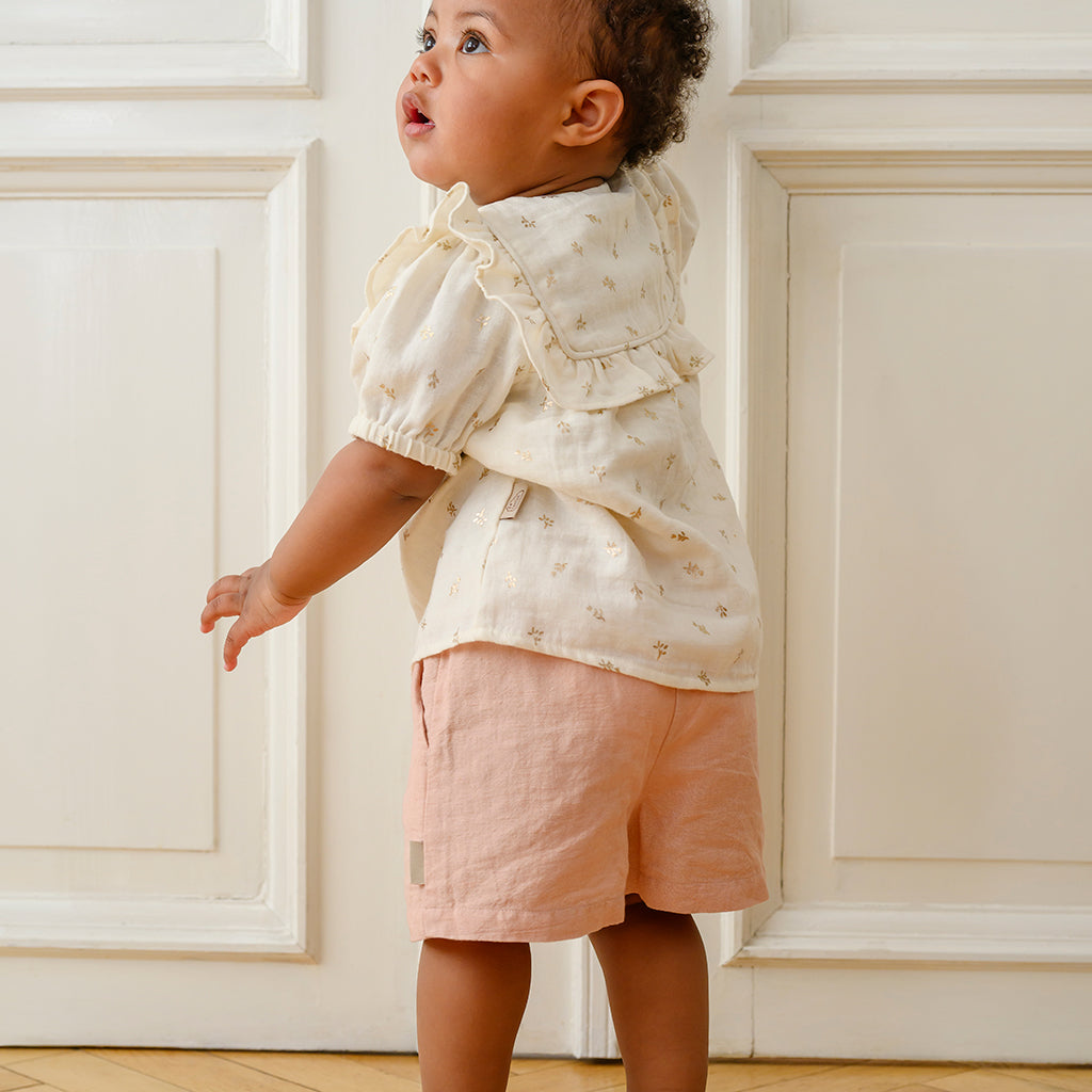 Noa Shorts - GOTS - Coral