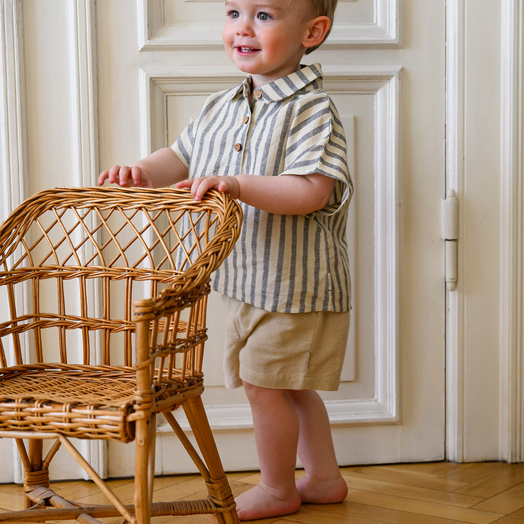 Julian Skjorte - GOTS - Summer Stripes