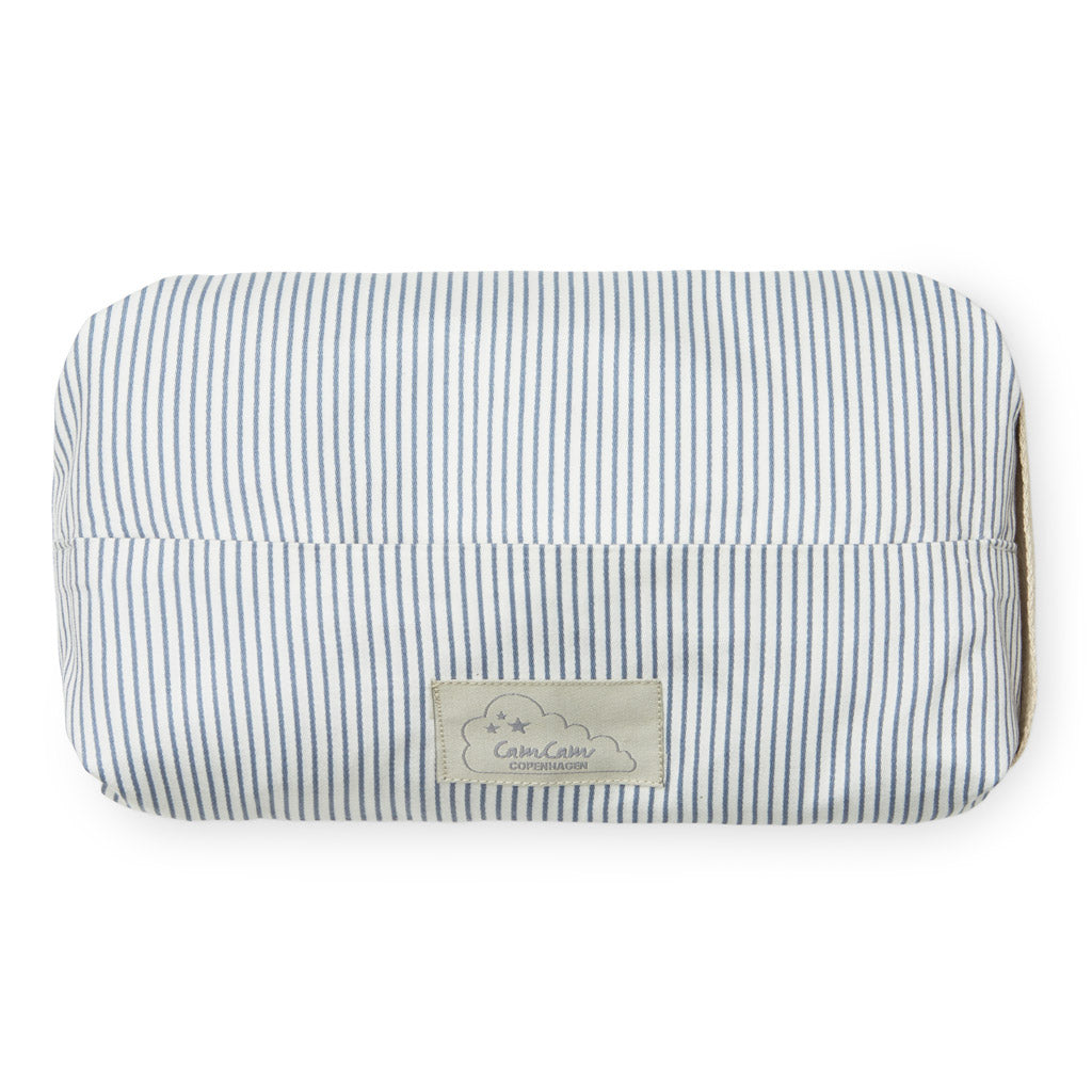 Vådserviet Etui - GOTS Classic Stripes Blue