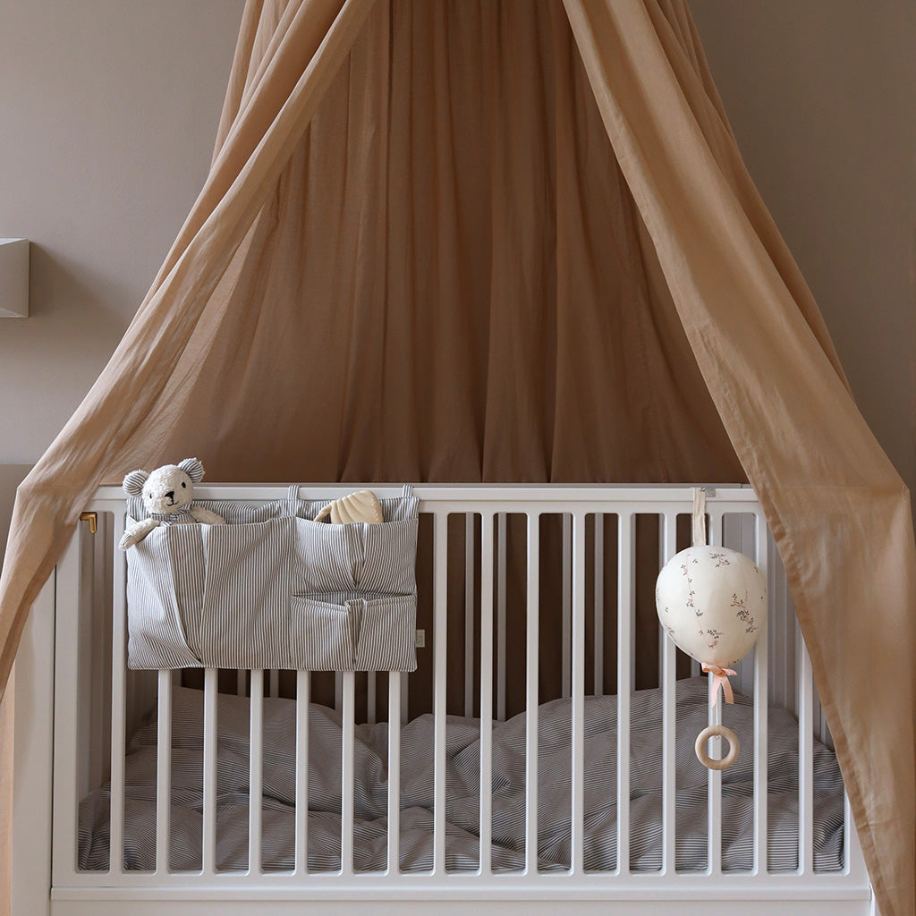 Sengetøj, Baby, 70x100cm - GOTS Classic Stripes Blue