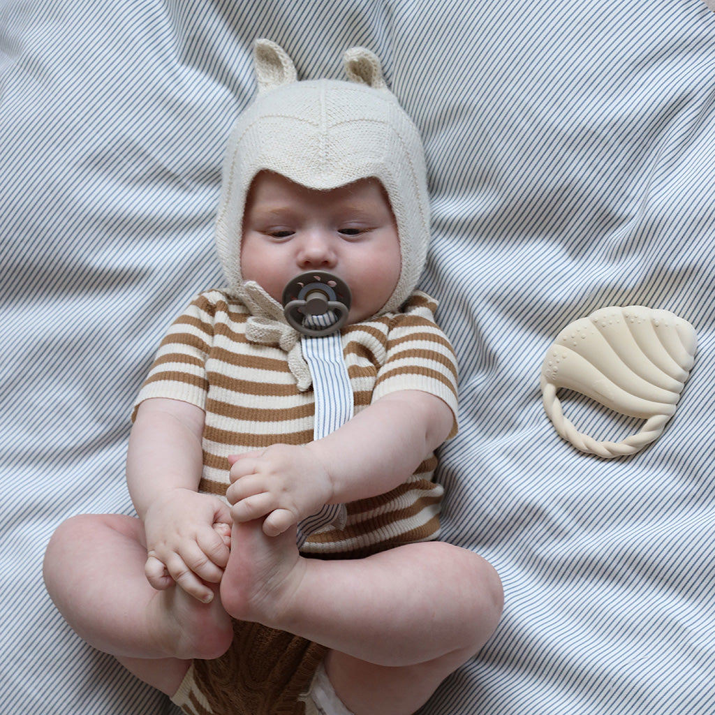 Sengetøj, Baby, 70x100cm - GOTS Classic Stripes Blue