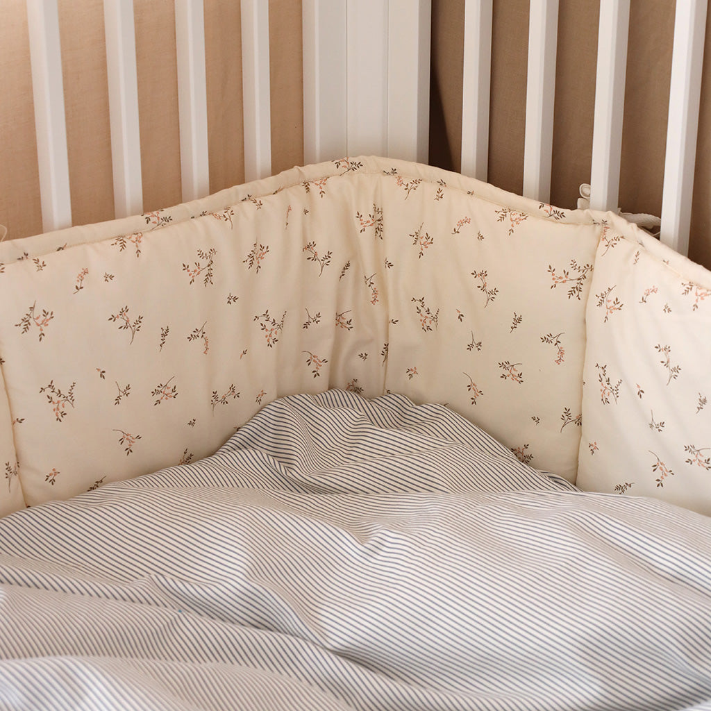 Sengetøj, Baby, 70x100cm - GOTS Classic Stripes Blue