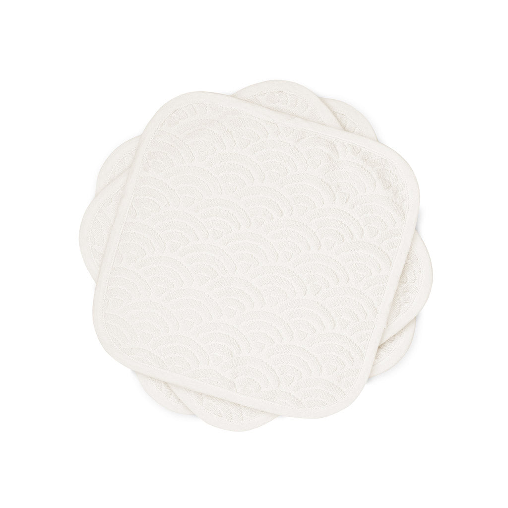 Vaskeklude, 3-pack - GOTS Off-White