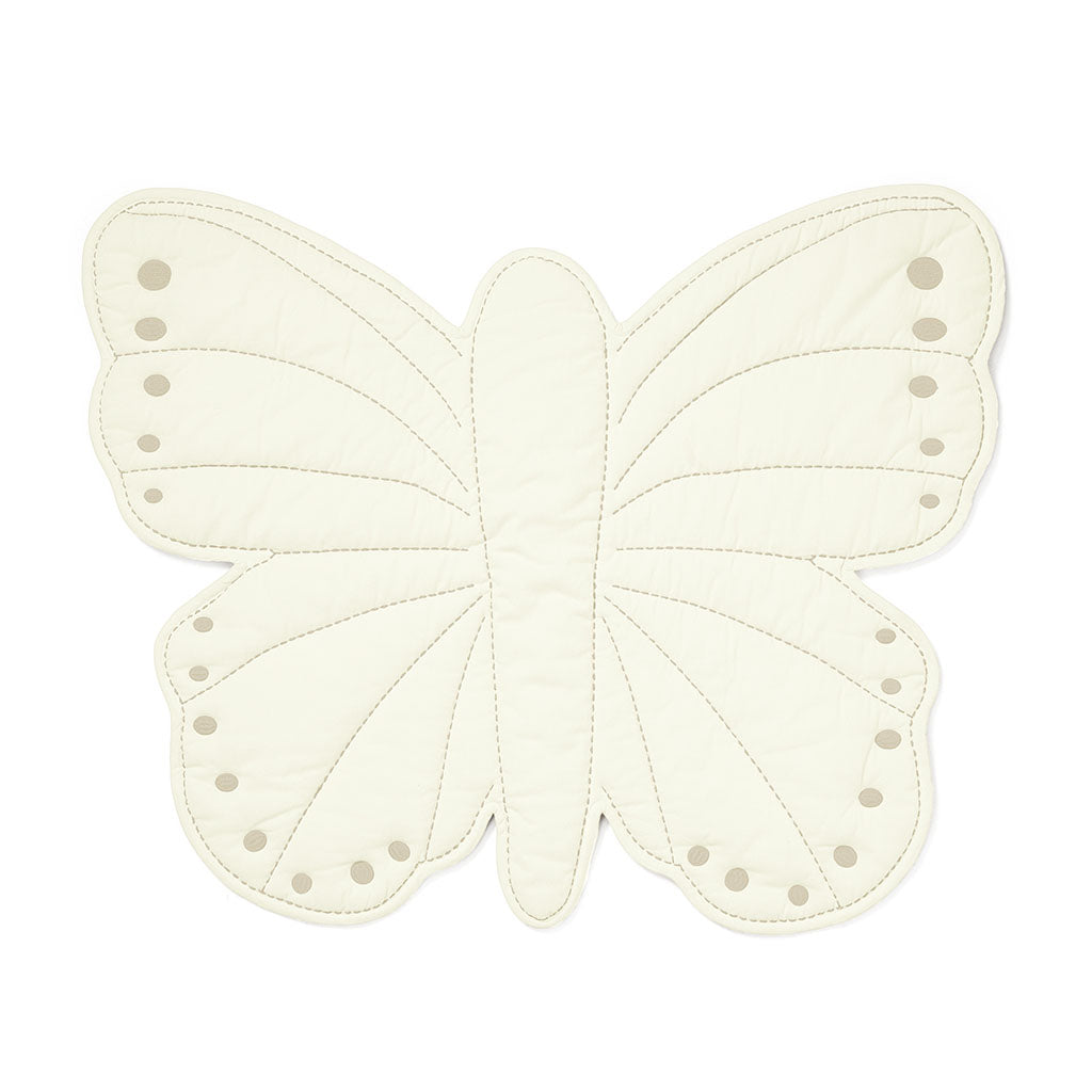 Sommerfugl legetæppe - OCS Off-white
