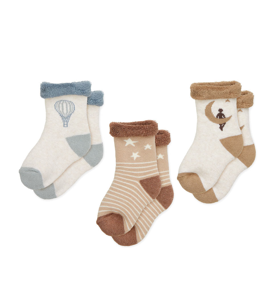 Terry Socks Safi, 3 Pack, 16 - 18 - Dreamland