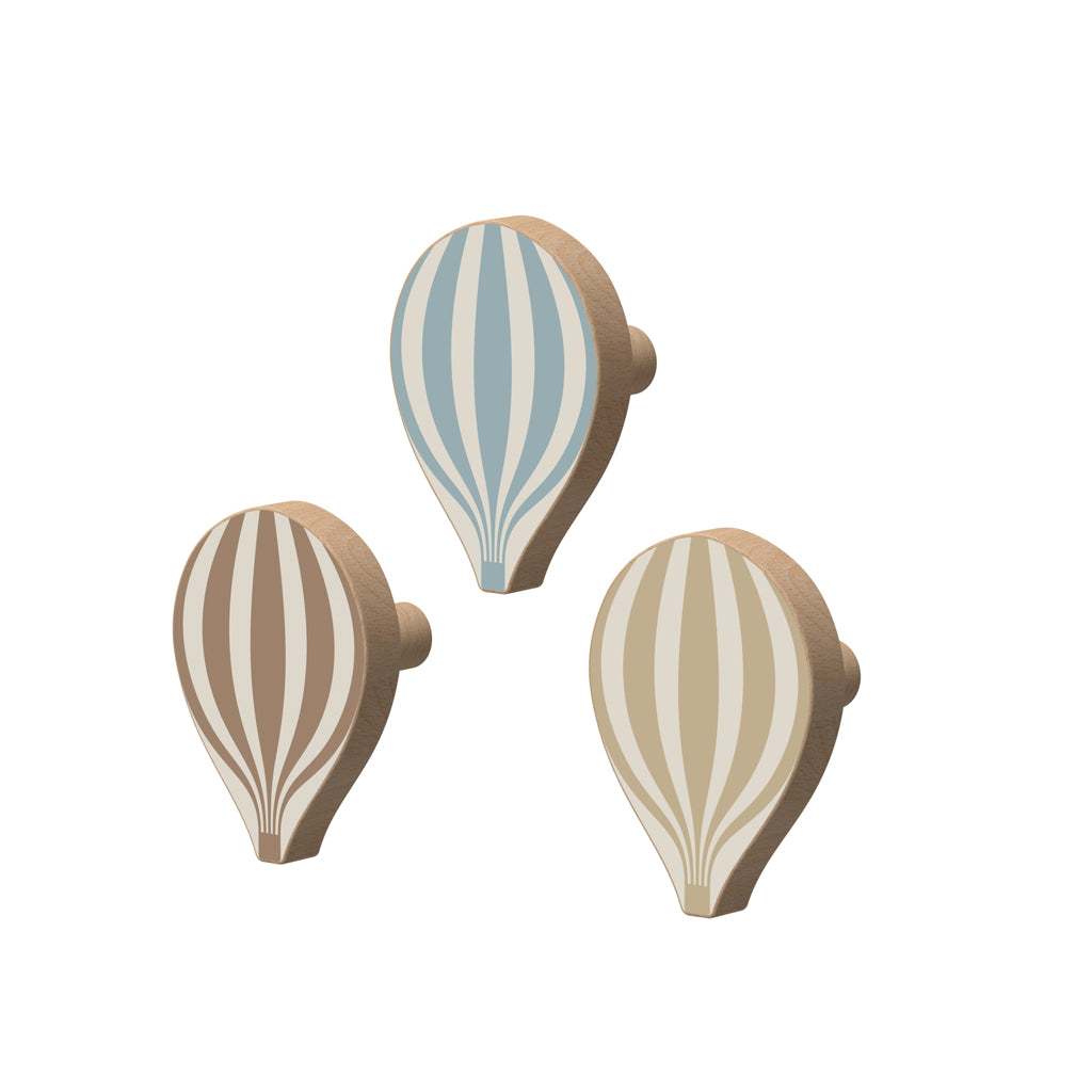 Træknager Luftballon, 3-pack - FSC 100% 