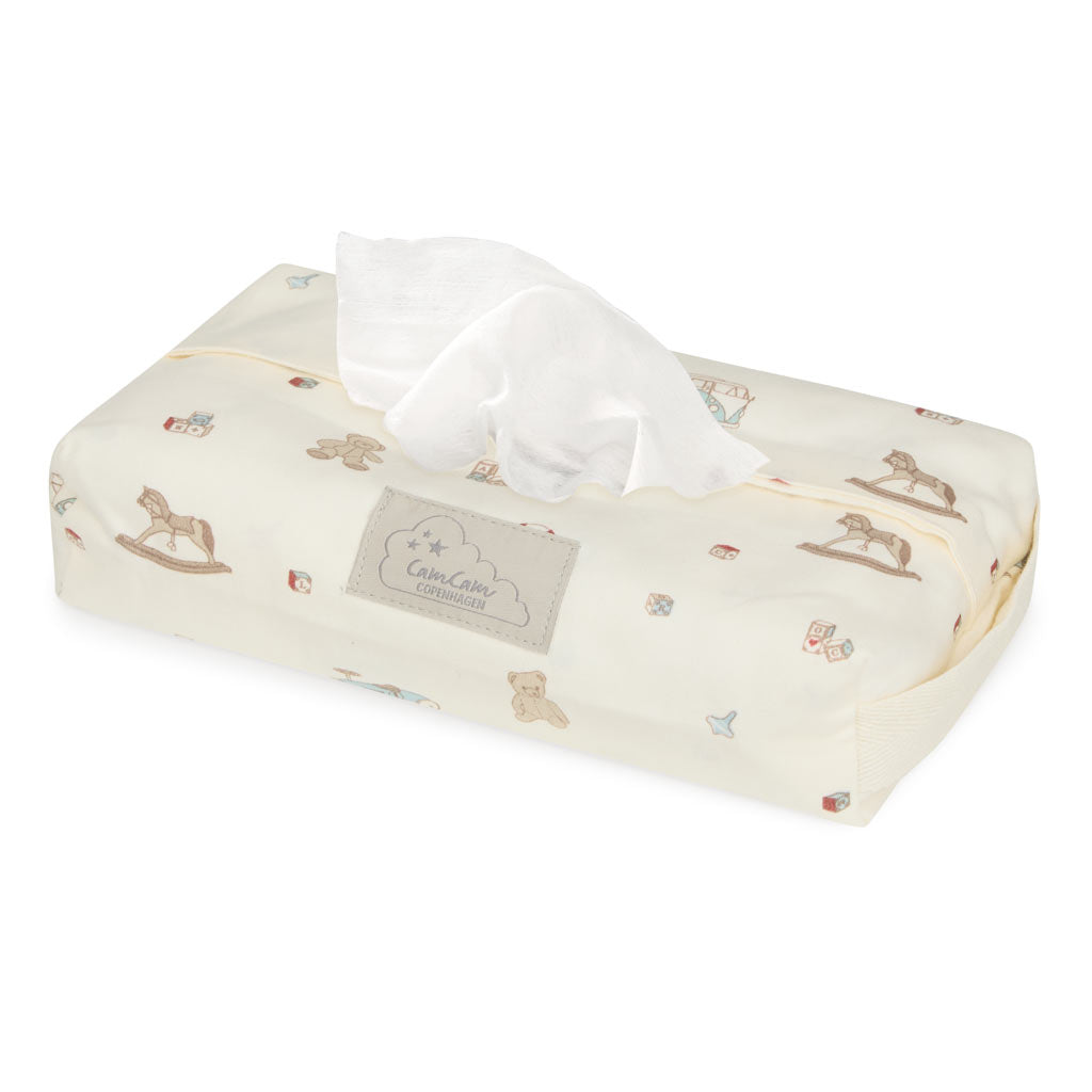 Vådserviet Etui - GOTS - Vintage Toys