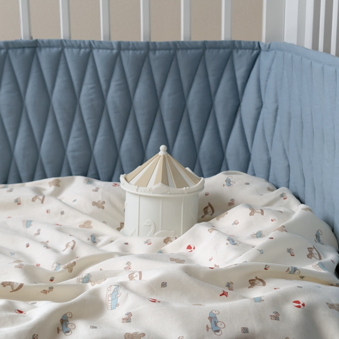 Harlekin Sengerand - OCS - Florentine Blue