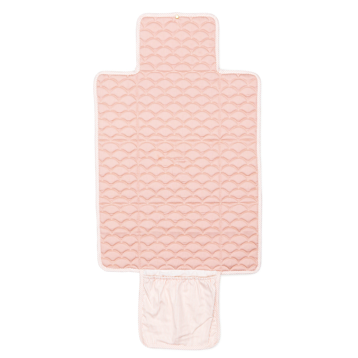 Pusle Underlag, Quiltet - OCS - Classic Stripes Rose