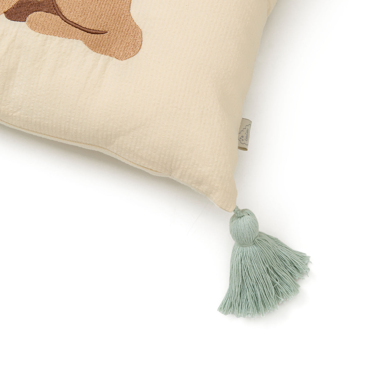 Broderet pude - OCS - Woodland