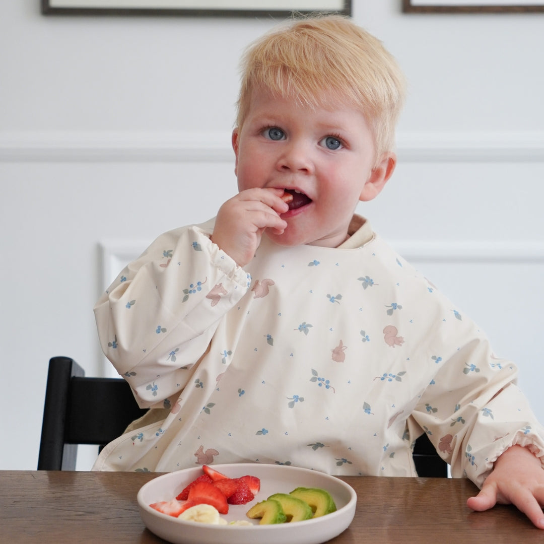 Hagesmæk med Ærmer - Blueberries