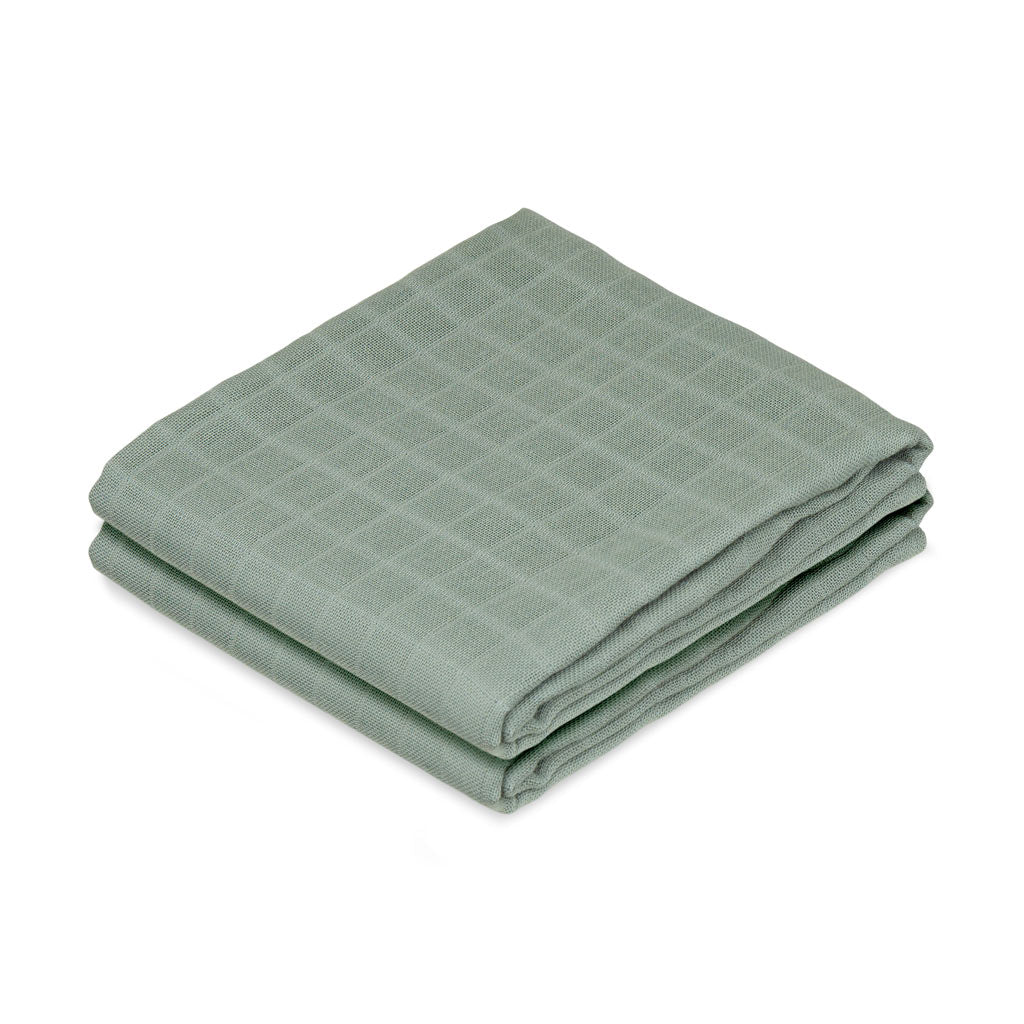 Stofble, 2-pak - GOTS - Ivy Green
