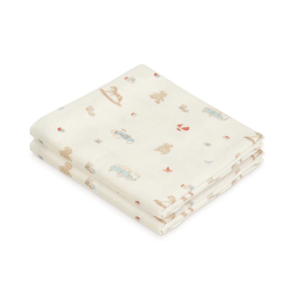 Stofble, 2-pak - GOTS - Vintage Toys