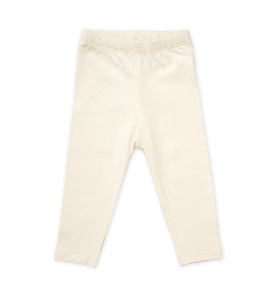 Baby Leggings Louie - GOTS - Antique White