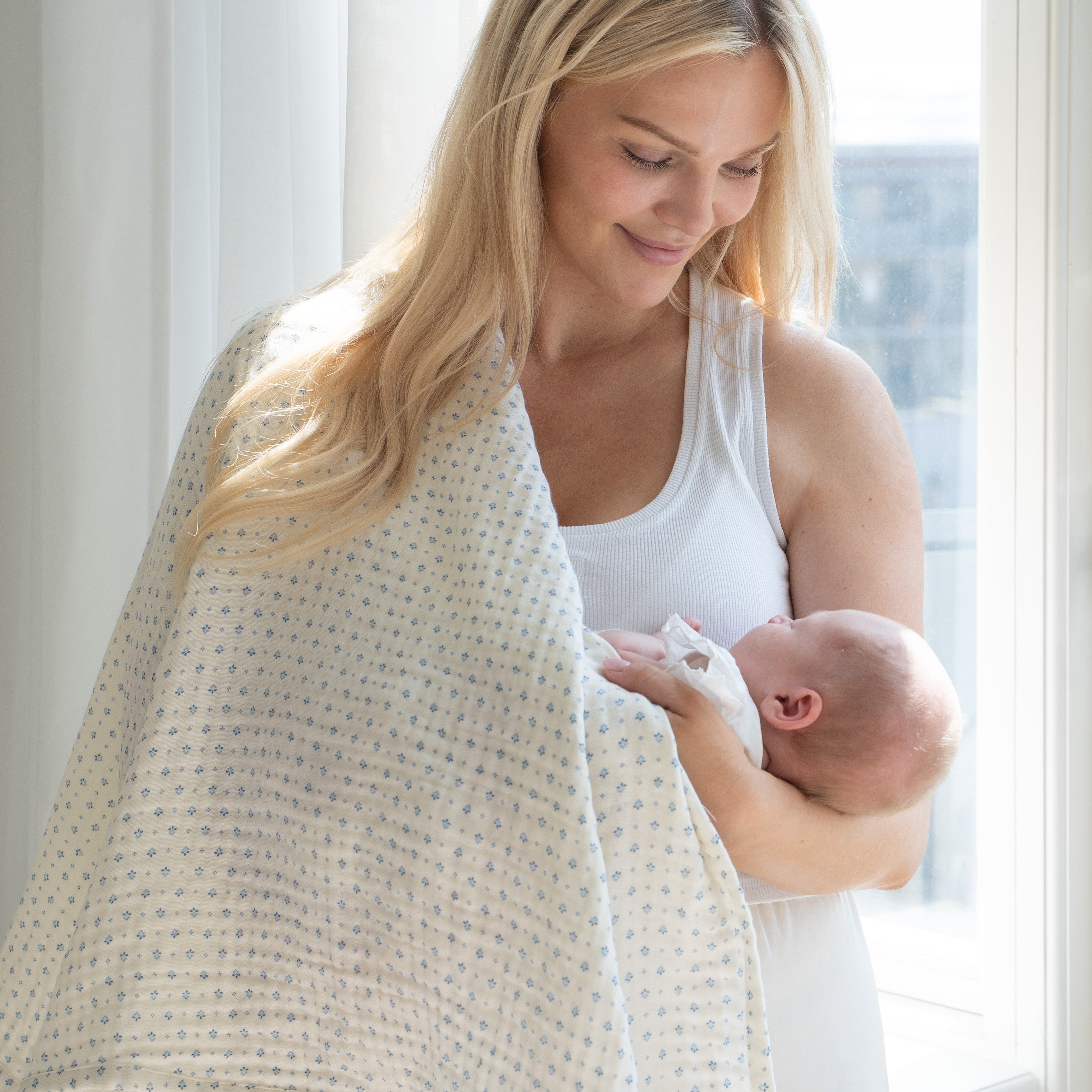 Muslin Babytæppe - GOTS - Caprice
