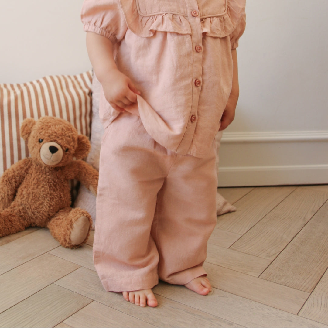 Vilde Bukser - GOTS - Coral