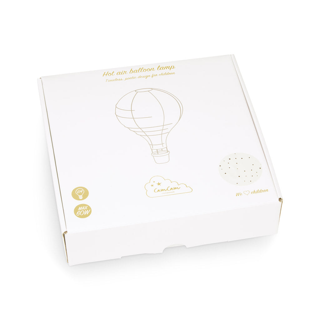 Lamp, Hot Air Balloon - Sailboats