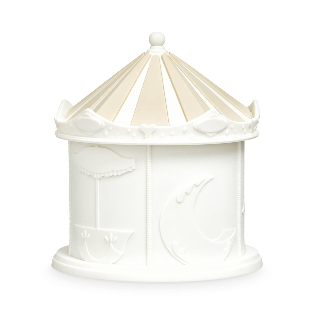 Natlampe Carousel, Råhvid