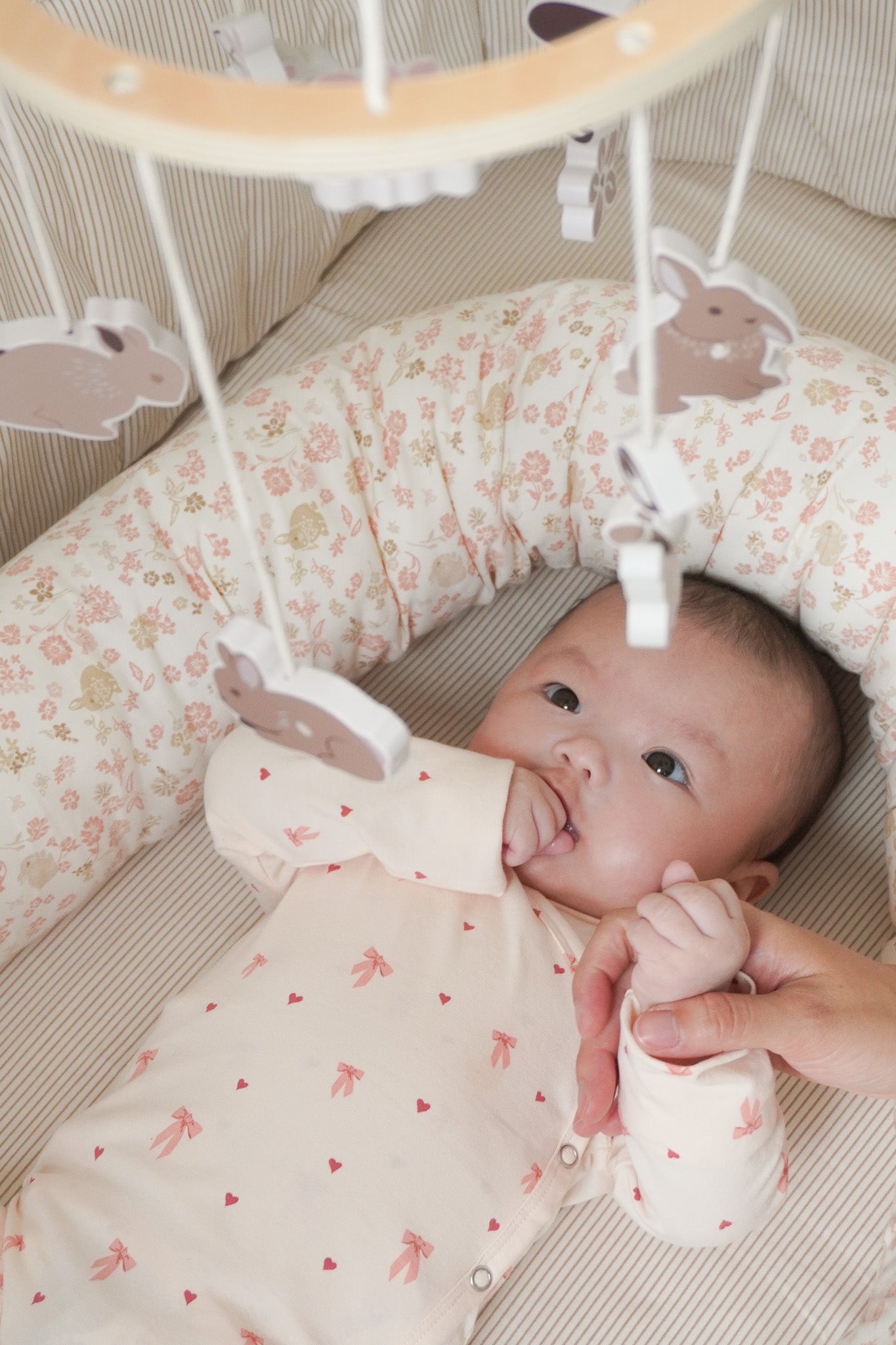 Slå-om Body Milla - GOTS - Bows