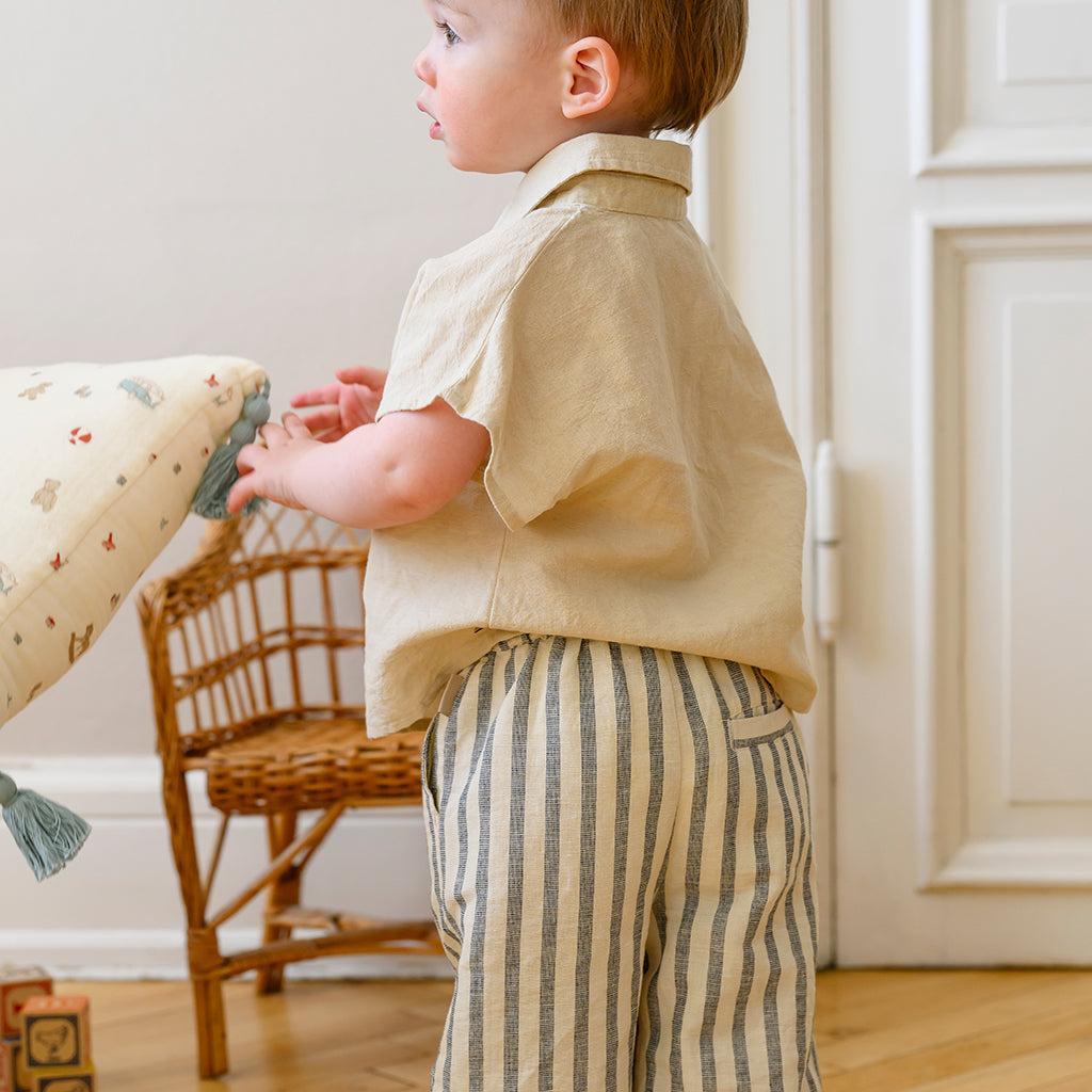 Vilde Bukser - GOTS - Summer Stripes