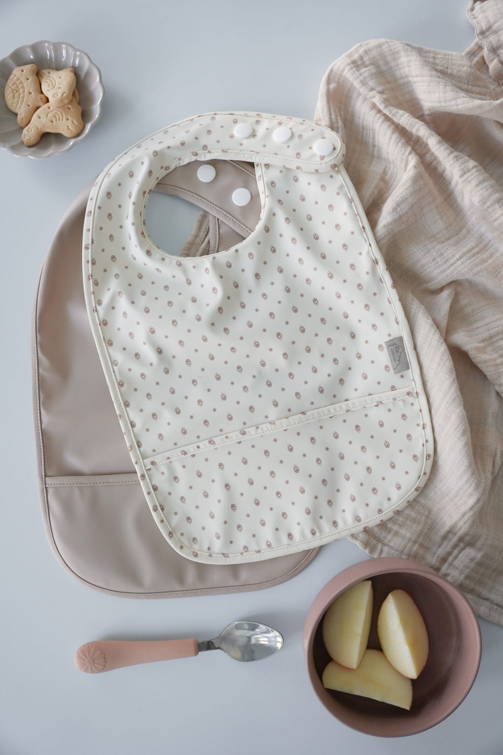 Hagesmække med lomme, 2-pack - Rowan